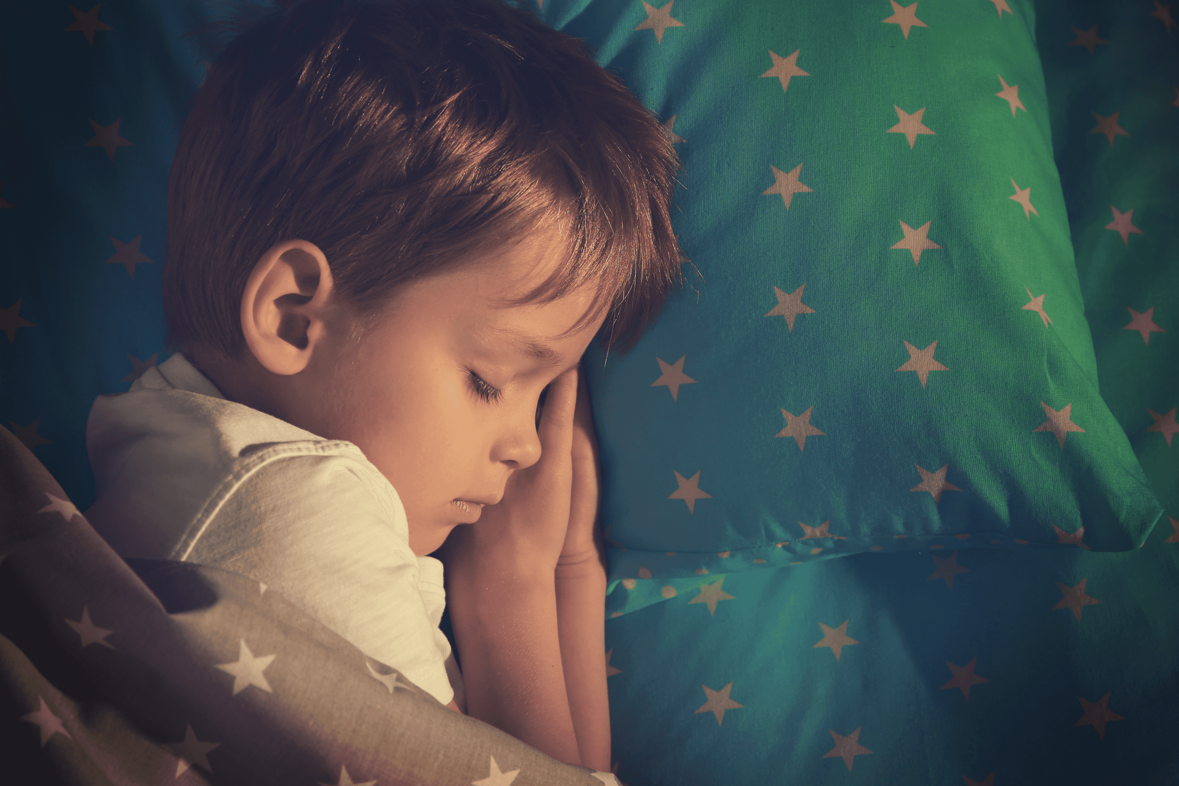 Child sleeping soundly