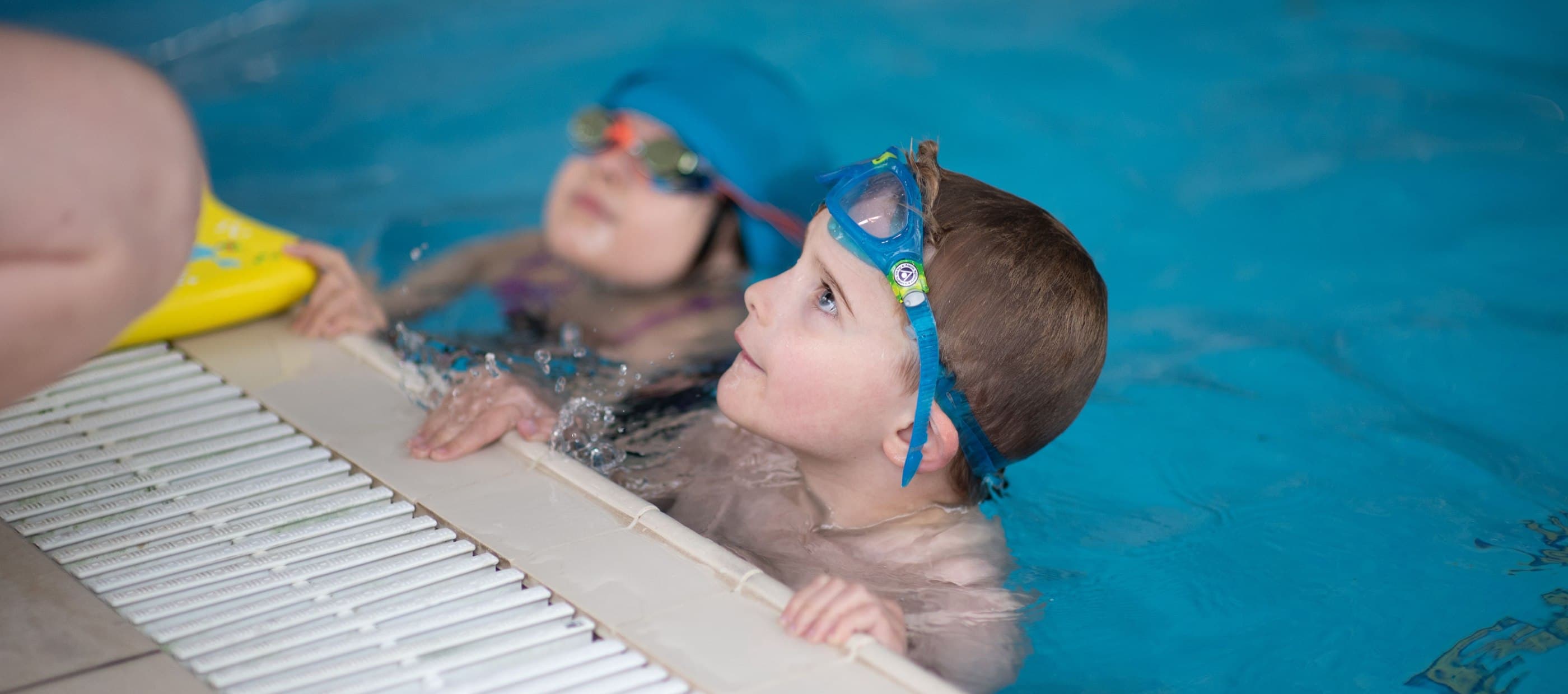 Children listening to instructor 