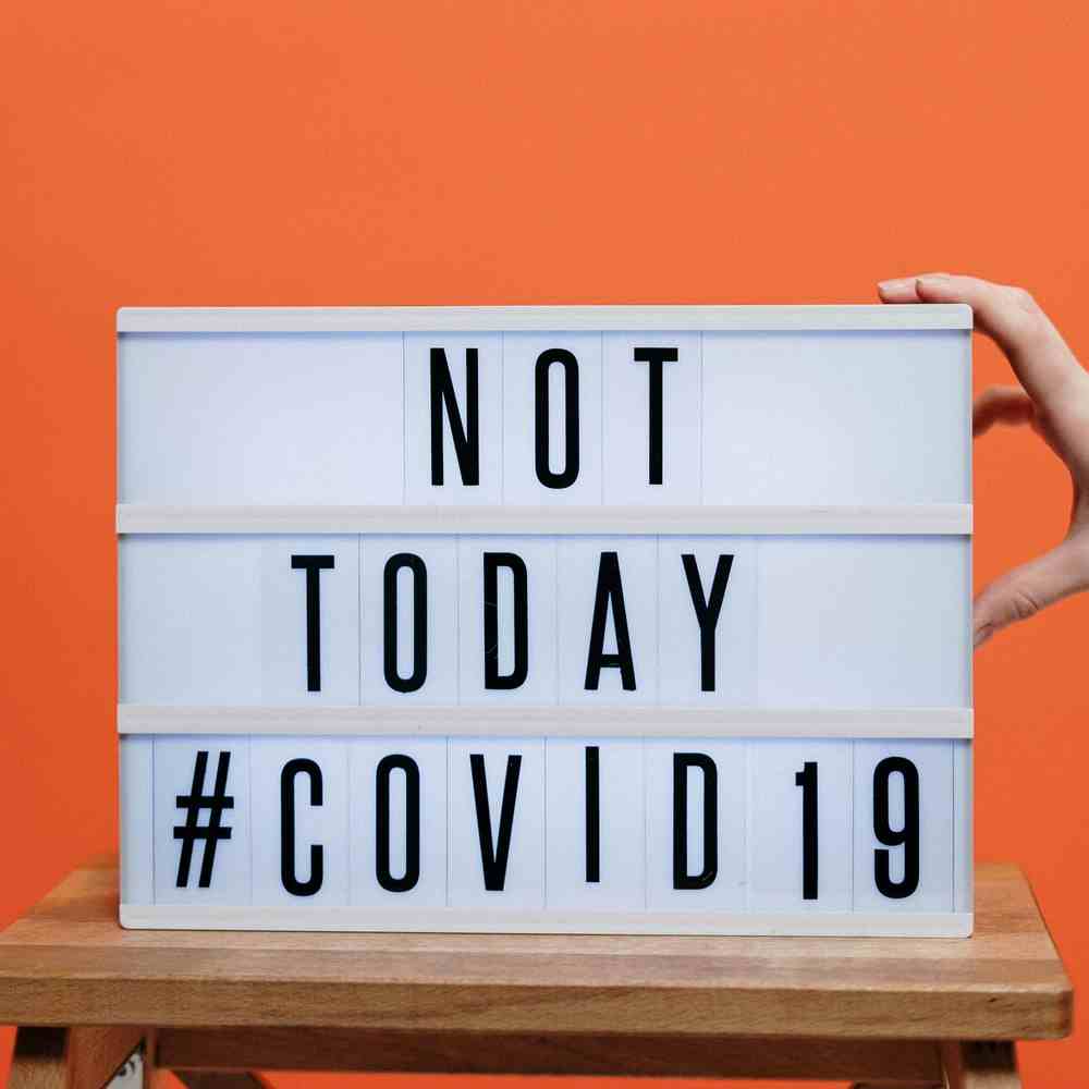 Not Today #Covid19 logo