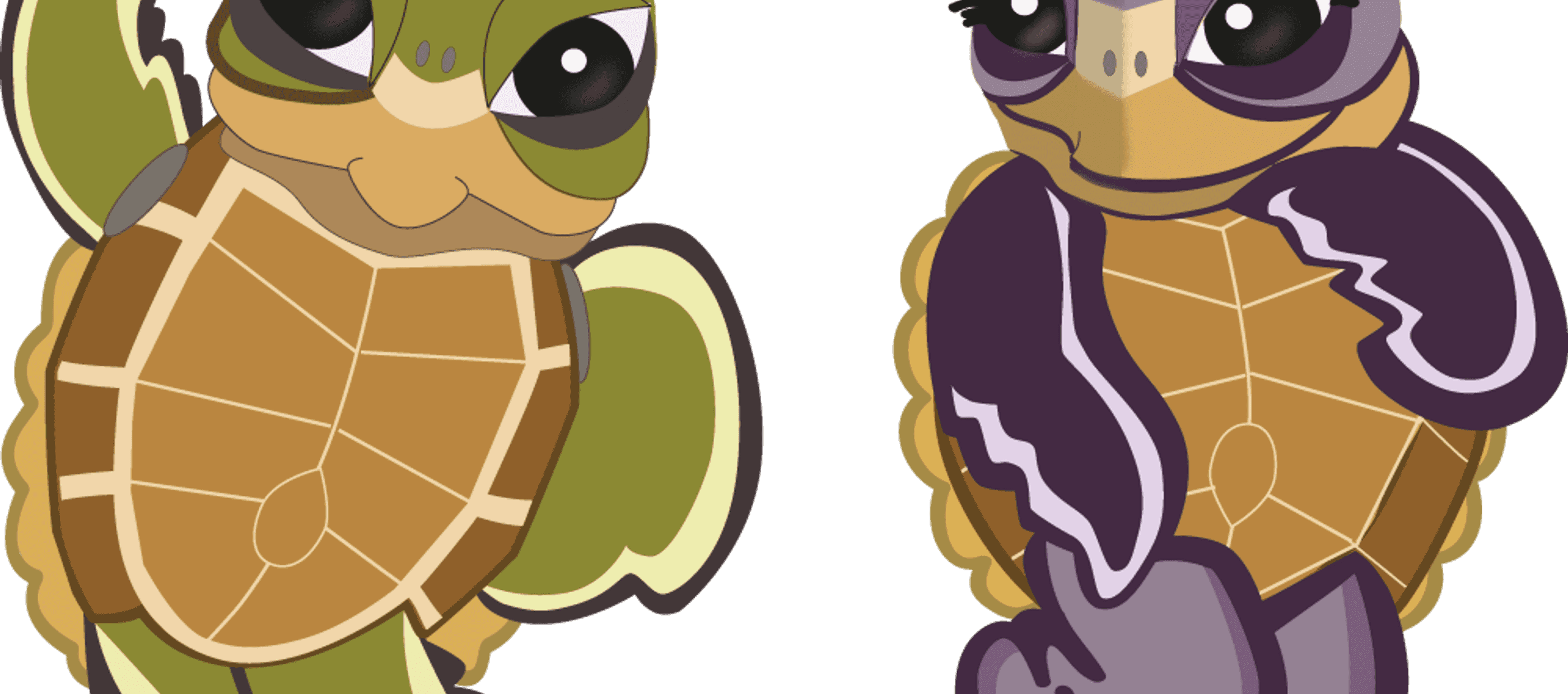 Turtle cartoon characters