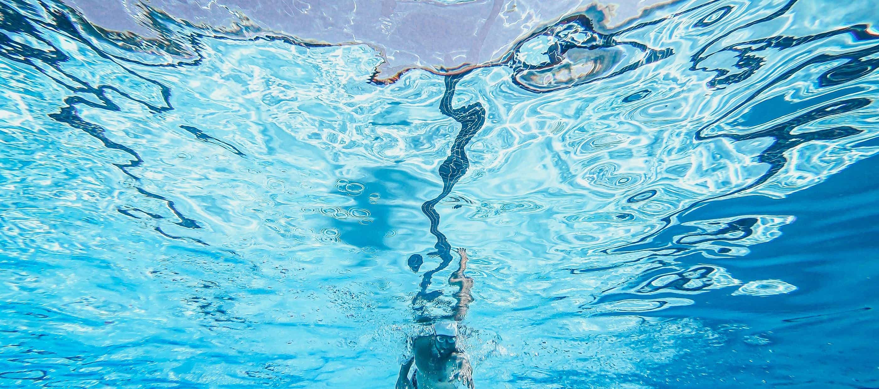 Adaptive swimming lessons for kids and adults with disabilities.