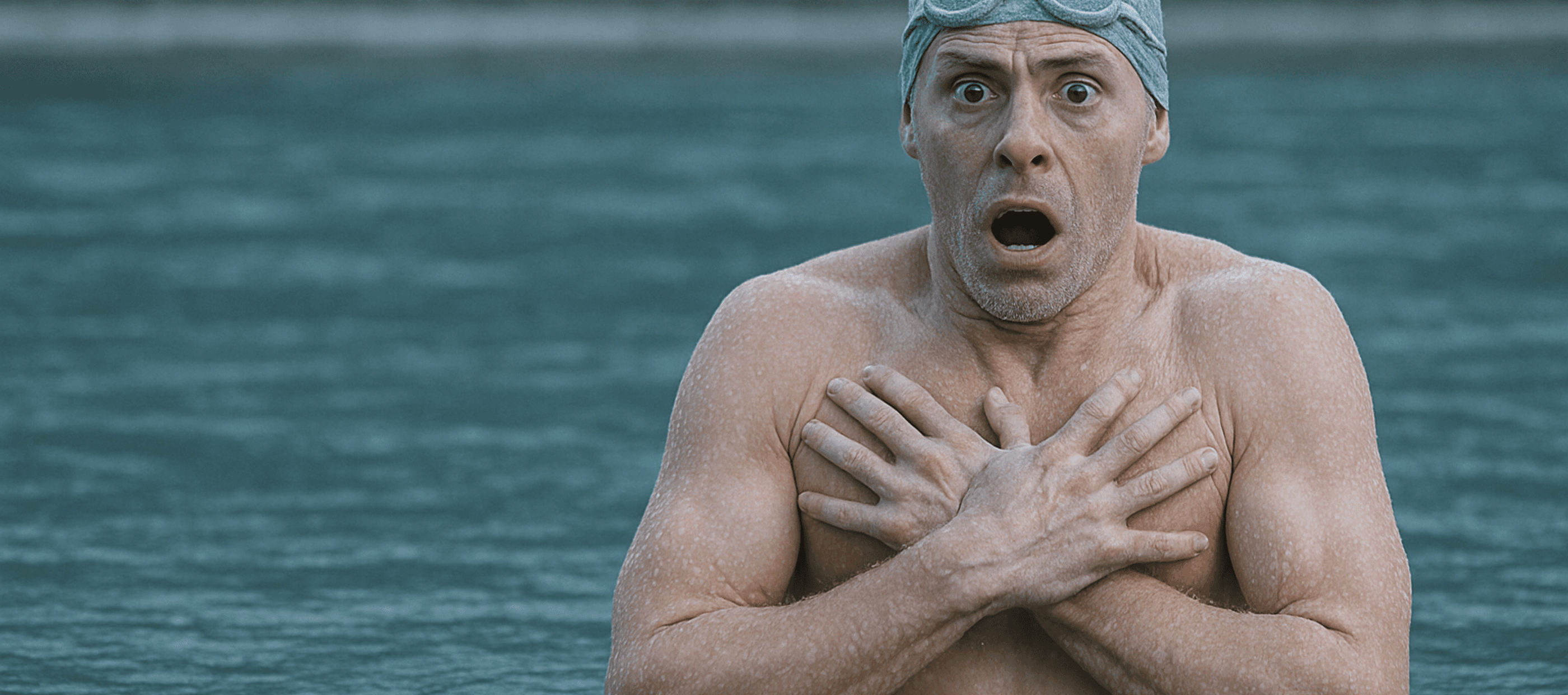 Brrrrrrrrrrace yourself for a shock when jumping in the water this summer